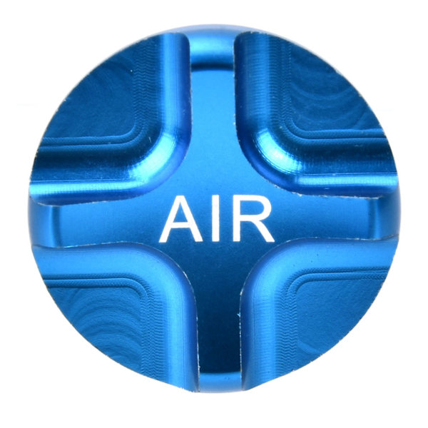 Cykelupphängningsgaffel i aluminiumlegering framgaffel Lufttätt ventilskydd Cover (blå)