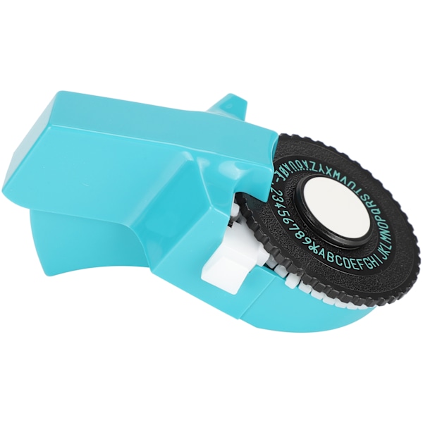 Embossing Label Maker Wheel Writer Mini Manuell Håndholdt Bærbar Skriver Merkemaskin E‑101