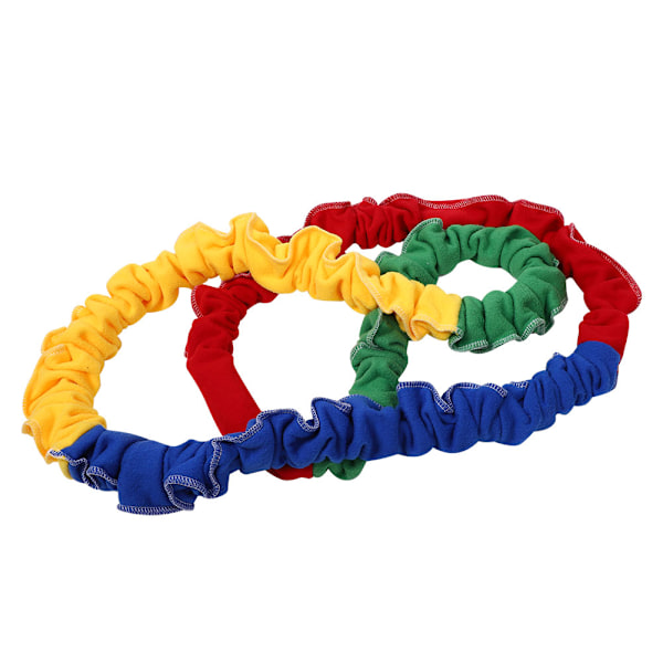 Utomhussportsleksak elasticitet rep gummiband cirkel löpning push-spel sensorisk integration