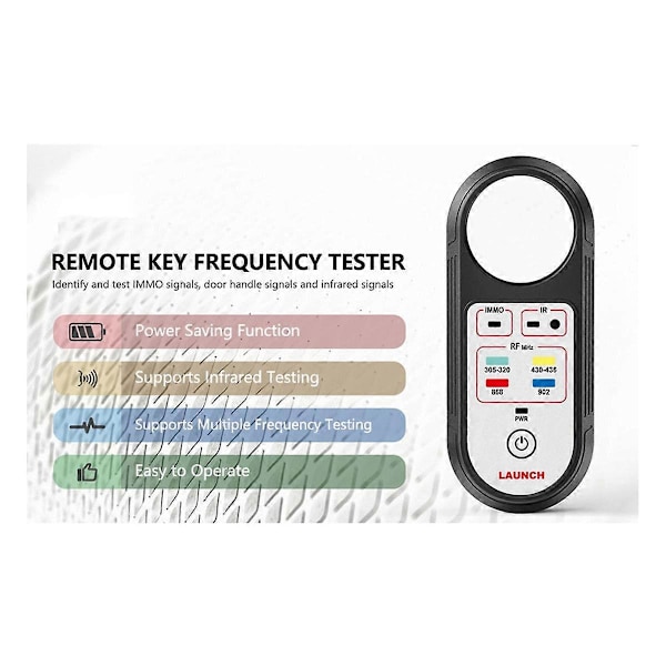 LAUNCH Bilnøgle Frekvenstester 315/433/868/902MHz