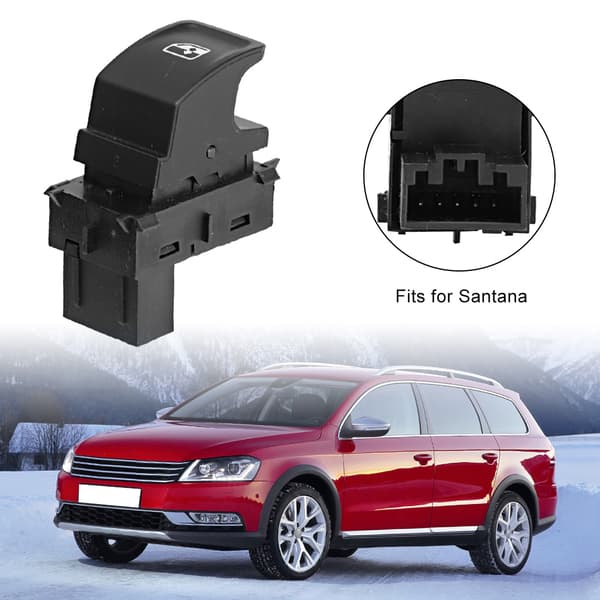 Bil Power Window Master Switch 34D 959 855C Erstatning Passer til Santana
