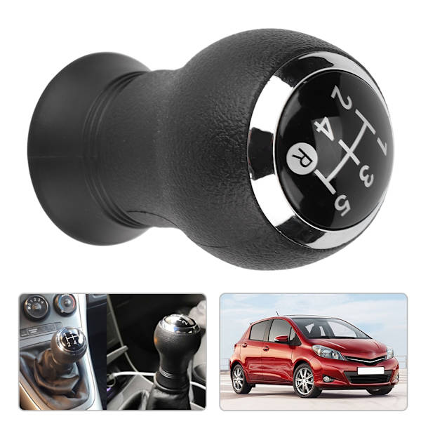 Bilmodifikation 5-trins gearstangsknophoved til Toyota Yaris 2005-2010 (almindelig)