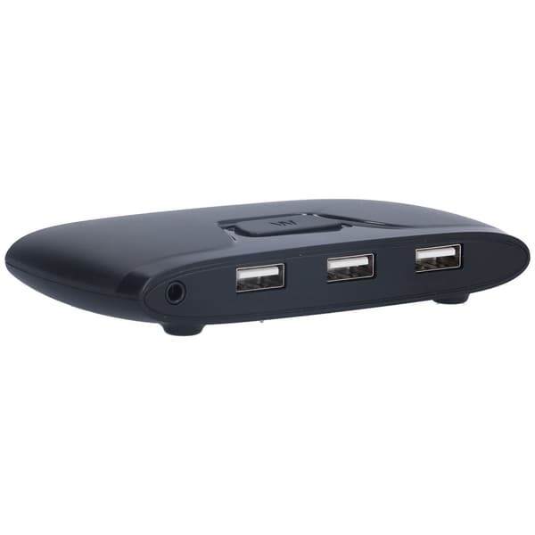 KVM-switch High-Definition Multimedia Interface 2-ind-1-ud 4K USB-tastatur-mus-splitteradapter