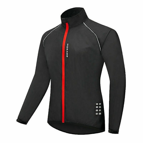 Mens Waterproof Ultralight Cycling Jacket - Black 2XL