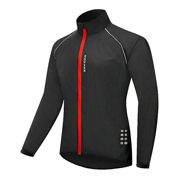 Vandafvisende Ultralet Cykeljakke til Mænd - Sort 2XL