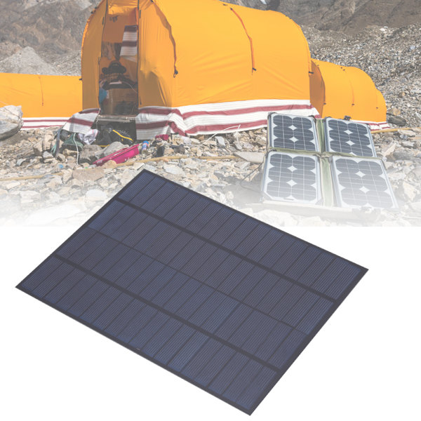 0,5 W 5,5 V power latauspaneeli PET-laminoitu levy Tee itse -lelulevy 76x60mm