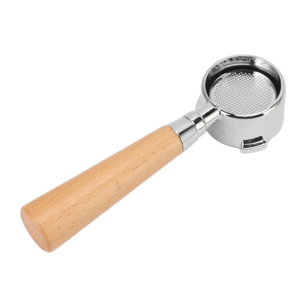 Kaffe Bottenlös Portafilter 3 Öron Ultra Fint Porfilter Ergonomisk Avtagbart Bottenlöst Handtag för Kaffebutik
