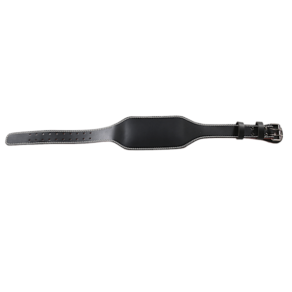 Painonnostohihna Pehmeä PU Vähennä painetta Vahva Tuki Waist Trainer Fitness Belt Musta M
