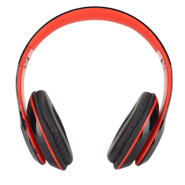 S6 HIFI Stereo Headset Bluetooth Headset Foldable Music Headset med mikrofon for mobiltelefon nettbrettRød