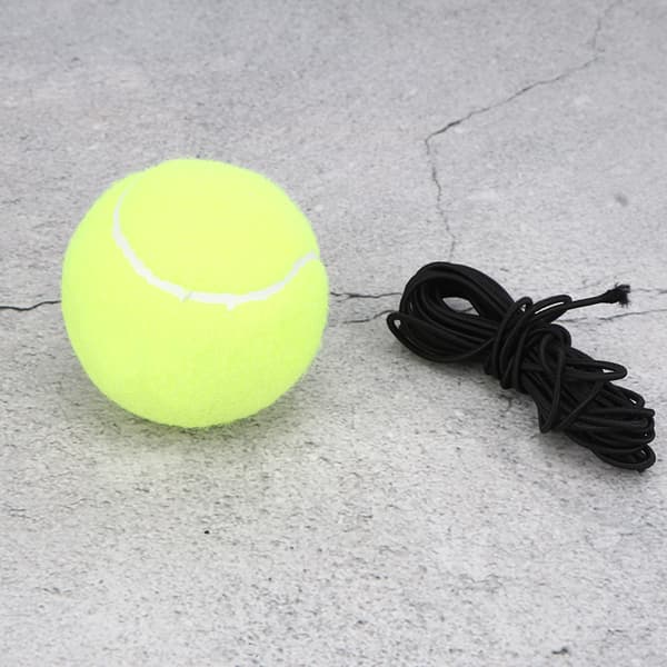 4 st/set Högelastisk tennisboll med gummiband för sportträning Bälteslinje