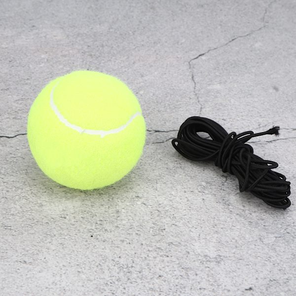 4 stk./sæt Høj Elastisk Tennisbold med Elastik til Sportstræning Bælte Line
