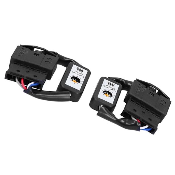 Par LED Baglygter Dynamisk Blinklys Adapter Ledningsnet Blinkmodul Kit Passer til X3 G01 G08 X3M F97 2018+