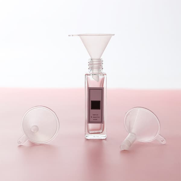 5 ml parfumeflaske tom gennemsigtig glas genopfyldelig mini sprayflaske