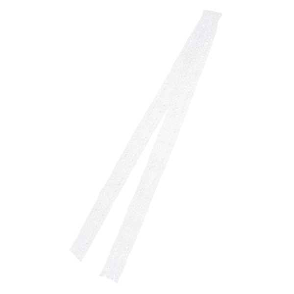 Spetskant DIY bomulls nät 4 cm bredd 10 meter elegant vit tyg spetsband för gardin kläder duk hantverk