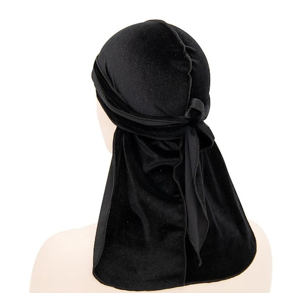 Silke Satin Åndbar Cool Wave Bandana Hat til Mænd og Kvinder