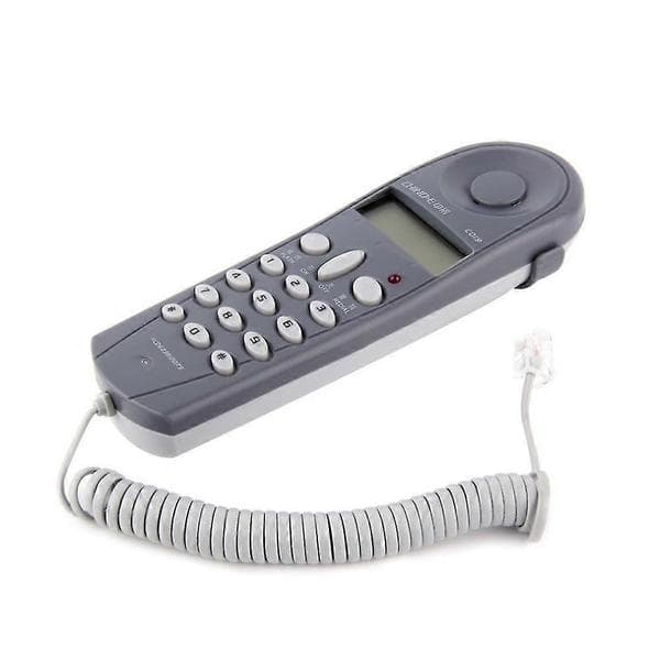 Telefon Butt Test Tester Lineman Værktøj Netværkskabel Sæt Enhed C019 Kontroller for Telefonlinje Grå vit