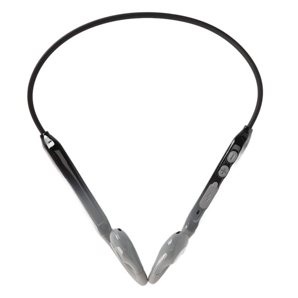 Open Ear Bone Conduction -kuulokkeet Bluetooth 5.0 sisäänrakennettu mikrofoni IP56 vedenpitävät langattomat urheilukuulokkeet juoksuun musta harmaa