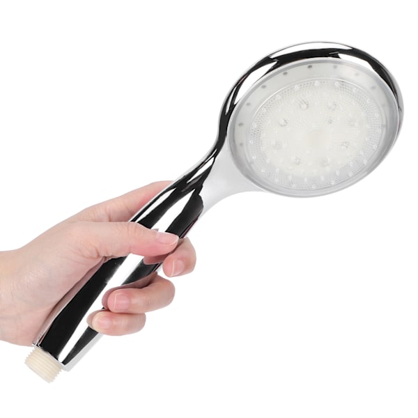 LED Luminous Duschkopf Handheld Temperaturregelung Duschdüse Badezimmerzubehör(9820A )