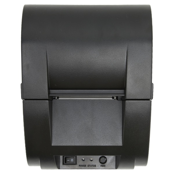 Etikettskriver 90 mm/s Rask utskriftshastighet Høy oppløsning Plassbesparende design termisk skriver 100V til 240VEU Plugg
