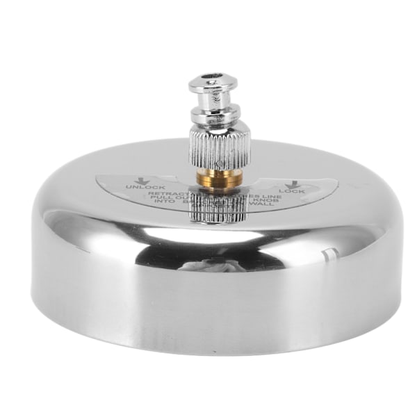 Torkkläder Retractable Design Rostfritt Stål Casual Style Tvättkläder Klädstreck för Inomhus Badrum Balkonger 2,8 meter Ståltråd
