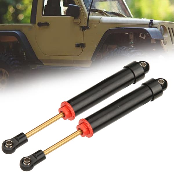 100 mm støddæmpere til SCX10 90046 TRX-4 1/10 RC bil, sort
