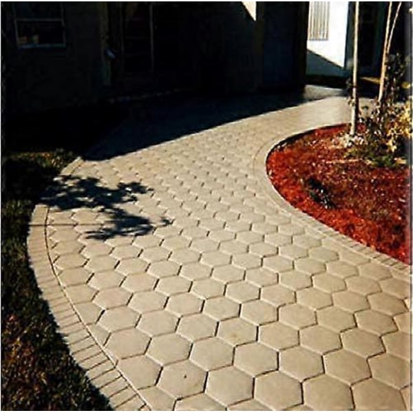 Betonikiveysmuotti 29 x 29 cm Polku Terassi Ajotie Patio Puutarha DIY Kivi Tie Muotti