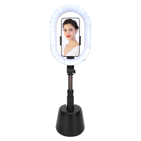 Livestreaming fyllningsljus Desktop 360 grader justerbart LED Selfie fotograferingsljus