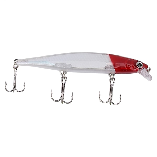 HENG JIA 11CM Levande Beten Artificiell Minnow Fiskebete med Krokar(I)