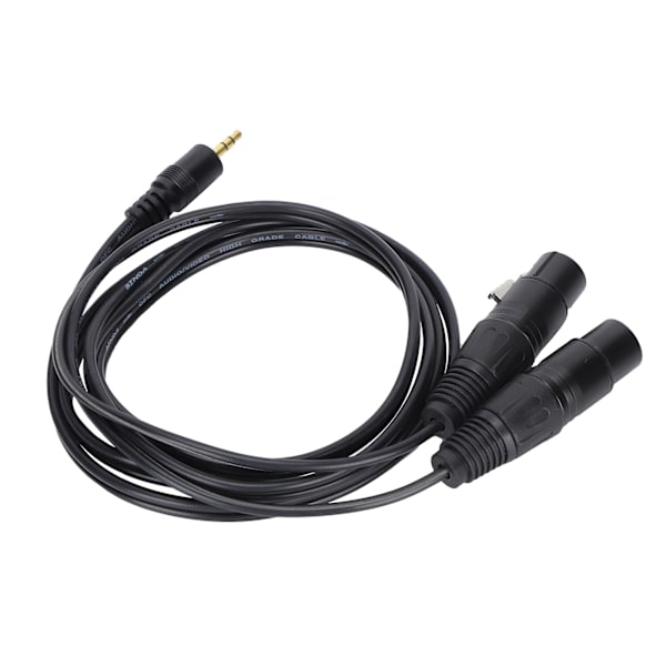 JORINDO Dobbel XLR Hunn til 3,5 mm Y-Splitter Kabel XLR Hunn til 1/8 Tommer Jack Kabelledning
