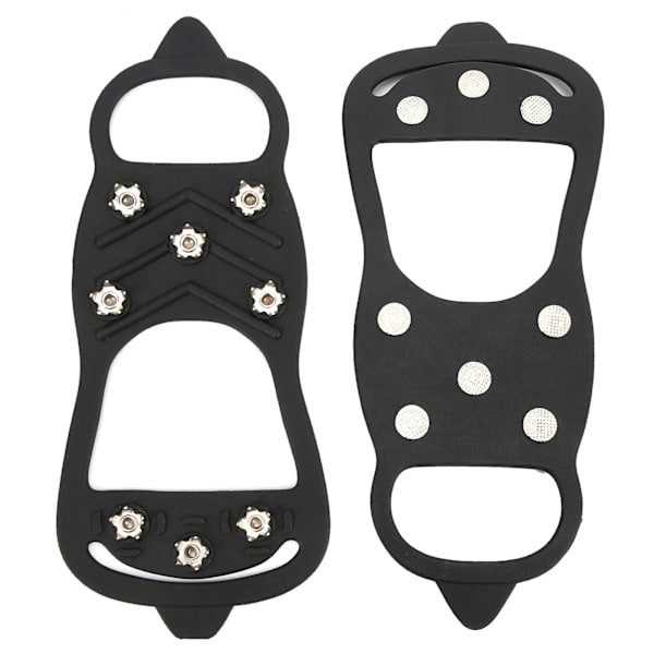 1 Par 8Tann Utendørs Snø Turgåing Spiker Stegjern Antiskli Issko Spikes Dekker(M )