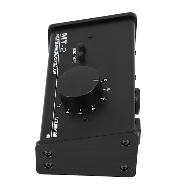 Passiv monitorstyrenhet XLR och 3,5 mm gränssnitt Stor volymkontroll Mute-kontroll Passiv stereovolymkontroll