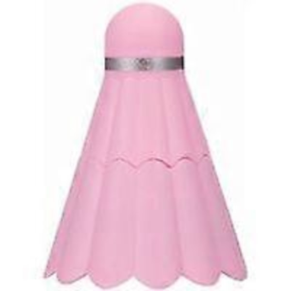 Sulkapallofani kannettava USB mini tuuletin, kaksi nopeutta säädettävissä, pinkki