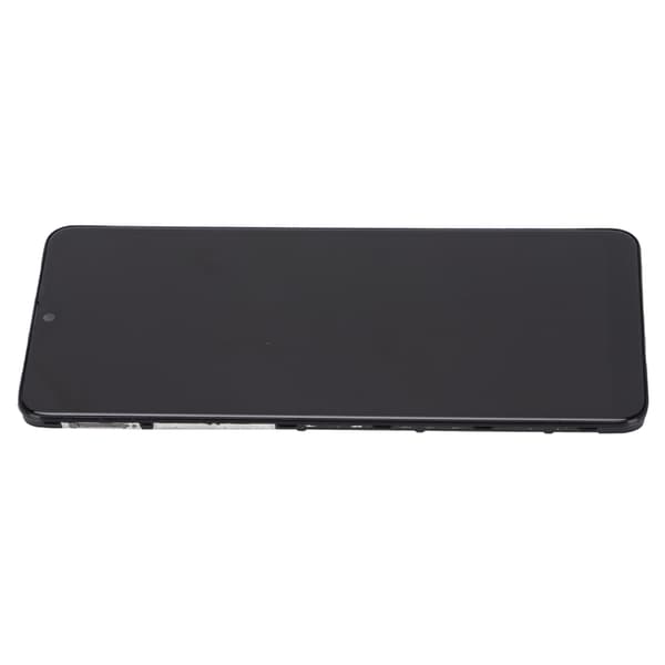 Skärmbyte LCD-skärm Touch Digitizer-enhet för Samsung Galaxy A20S med ram
