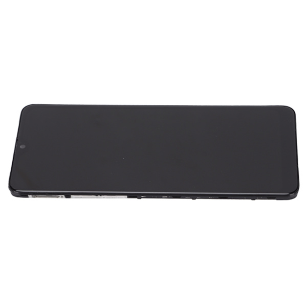 Skjermutskiftning LCD-skjerm Berøringsskjerm Digitizer Montering for Samsung Galaxy A20S med ramme