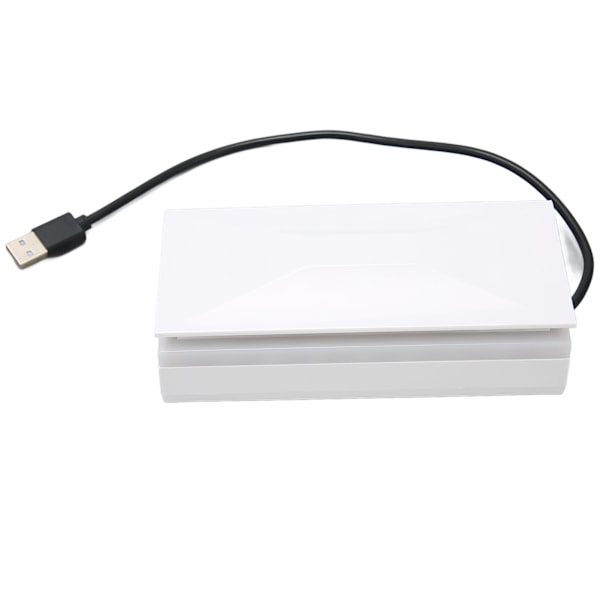 Spillkonsoll kjølevifte LED-lysstripe Topp støvtett fargerik konsollvifte for Xbox Series S