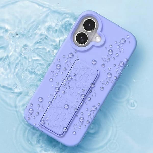 Liquid Silicone Case for iPhone 16 Pro Dark purple