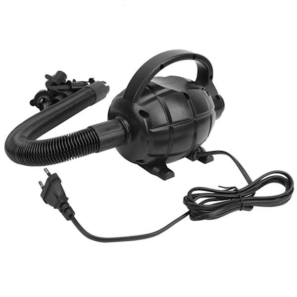 600W Elektrisk Luftpumpe Oppustelig Båd Flåde Madras Bærbar Oppustelig Pumpe EU Stik 220‑240V