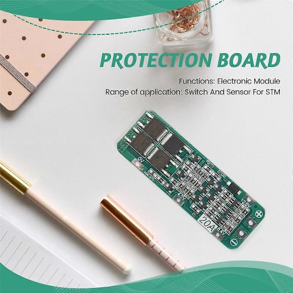 10 kpl 3S 20A BMS 18650 Li-Ion litiumakku laturimoduuli
