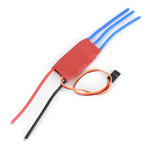 30A ESC elektroninen nopeudensäädin ESC nelikopterille drone RC -osan lisävaruste Punainen
