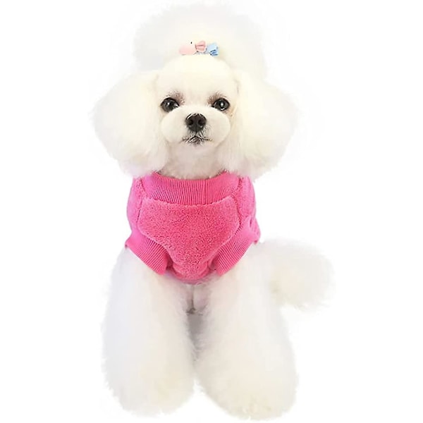 1 stk. Koralsk Cashmere Katte- og Hunde-Trøje til Lille Hund og Kat, Størrelse S (ryglængde: 20 cm, 1-1,5 kg)