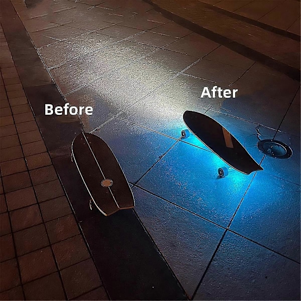 LED Lampe kompatibel med Scooter Natkørsel, Skateboarding Udstyr Tilbehør
