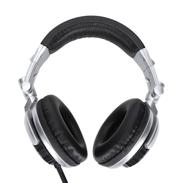 SENICC-kuulokkeet, päässä asennettava hifi-kääntyvä taitettava studiomonitorikuulokkeet VR-huoneäänityspeleihin (hopea)