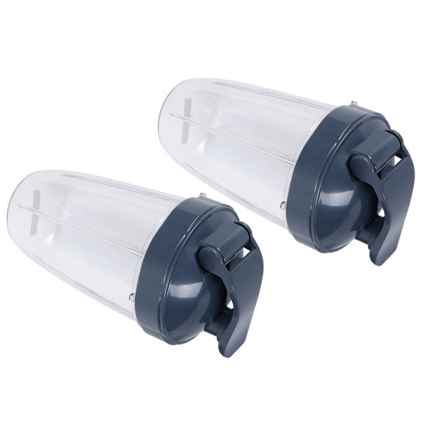 24OZ Transparent Blender Cup Container Lid Set Ersättning Passar för 600W/900W Juicer