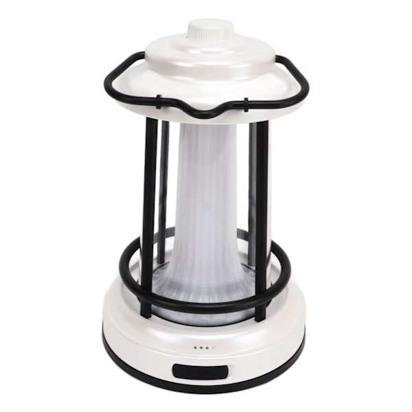 LED-campinglykta, uppladdningsbar retro-campinglampa, superljus steglös dimning, nödöverlevnadslyktor