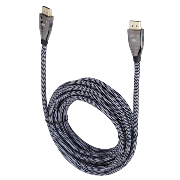 A0301 DP1.4 Versjon 8K ved 60Hz Kabel Høydefinisjonsadapterkabel med lys for PC-datamaskin DP‑8K‑5 meter