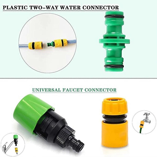 3/4 tommers hageslange hurtigkoblinger solid plast hageslangeadapter hageredskaper og utstyr