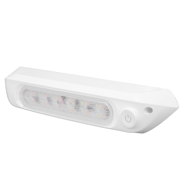 Dual Color LED Markiselys RV Verandalys 8W Vanntett Bruksstripe Lys for Yacht Caravan Hvit Skall