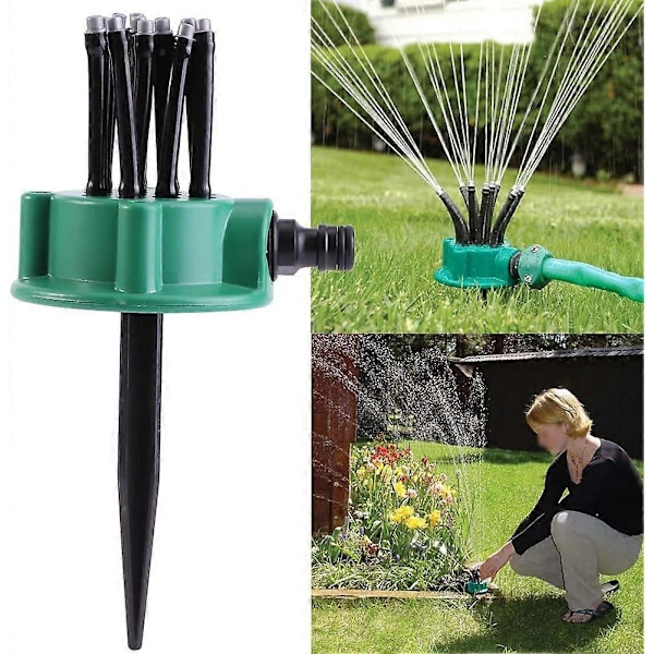 Justerbar sprinkler, 2 stk. Hage Terrasse Planter Grønnsaksutstyr Flerbruks Vanningssprinkler Plen Vanningssystem Sprinklerhode Fl