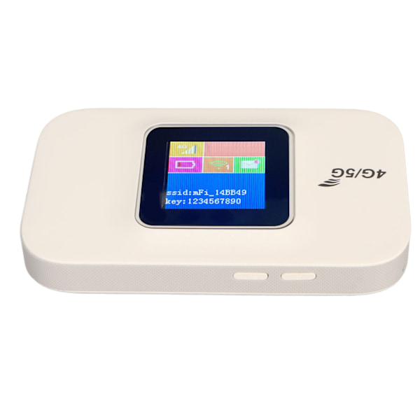 4G WiFi-router 150 Mbps Micro SIM-kortplats 10 enheter Stöd LCD-skärm Mobil WiFi Hotspot för bärbar dator Telefon Dator