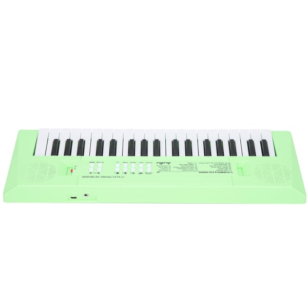 BF-3738 musikklaviatur elektriskt piano med 37 tangenter för nybörjare Utbildningsinstrument Grön